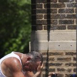 La vague de chaleur, qui s'étend du Midwest à l'est des Etats-Unis, touche 160 millions d'Américains. KEYSTONE/AP/Nam Y. Huh
